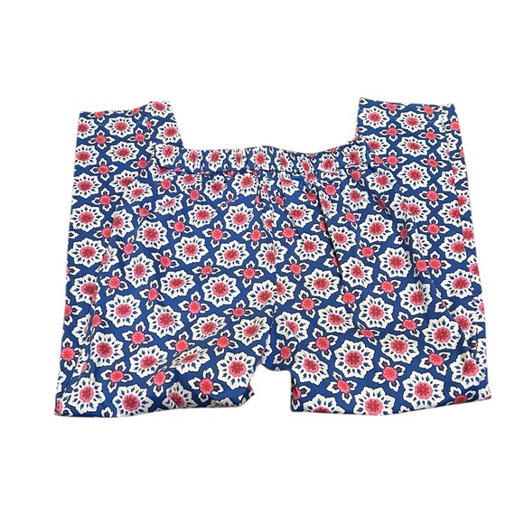 Boden Danby pull on trousers women’s 6P mosaic floral print blue pink‎ white - Picture 11 of 11